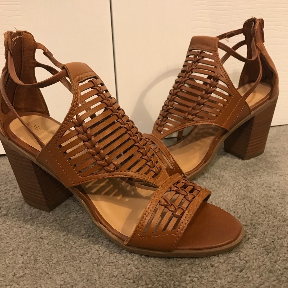 Brown Strappy  Heels